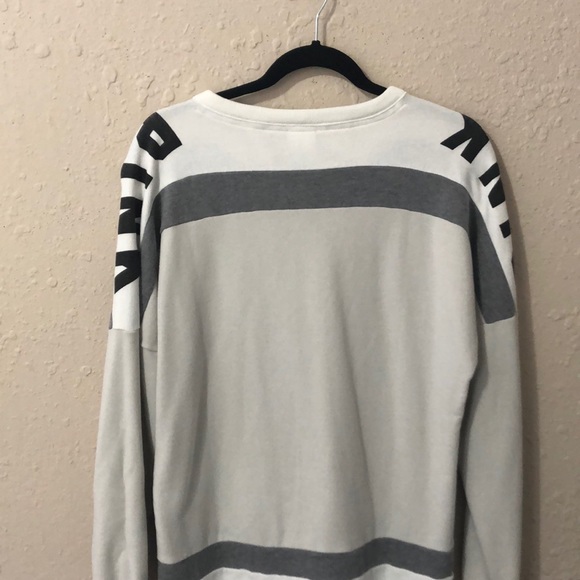 VS PINK Hockey Jersey Style Sweatshirt - Picture 4 of 4